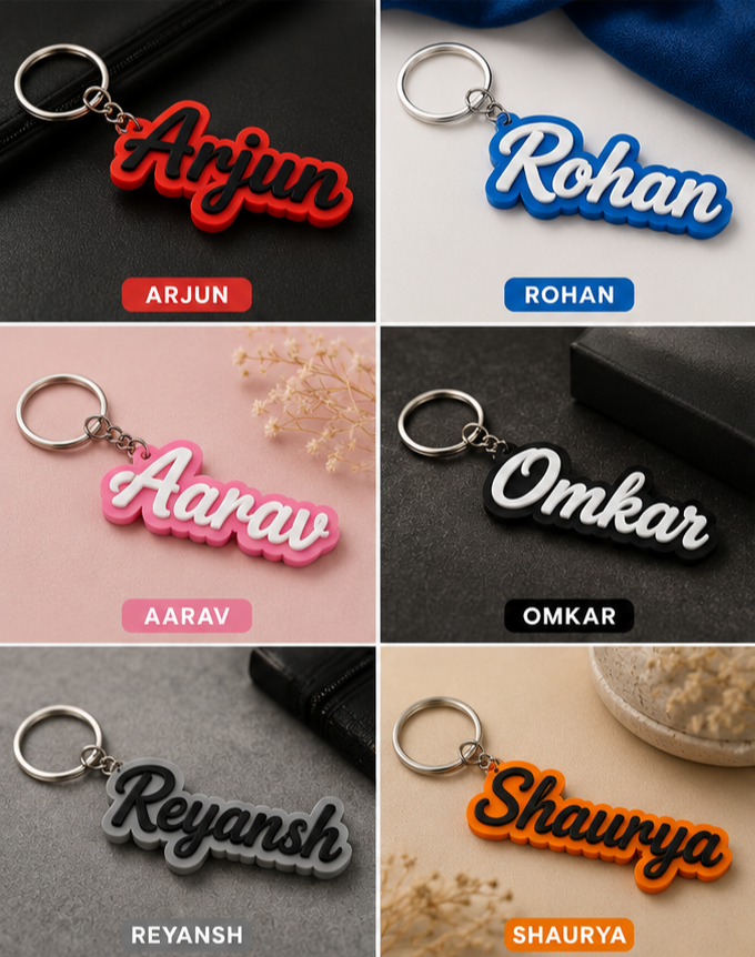 English Name Keychain