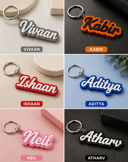 English Name Keychain