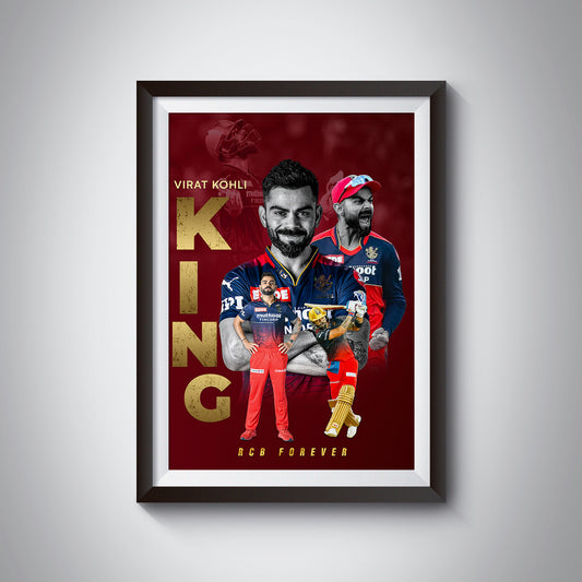 Capture the Excellence with our Virat Kohli Frame and Poster