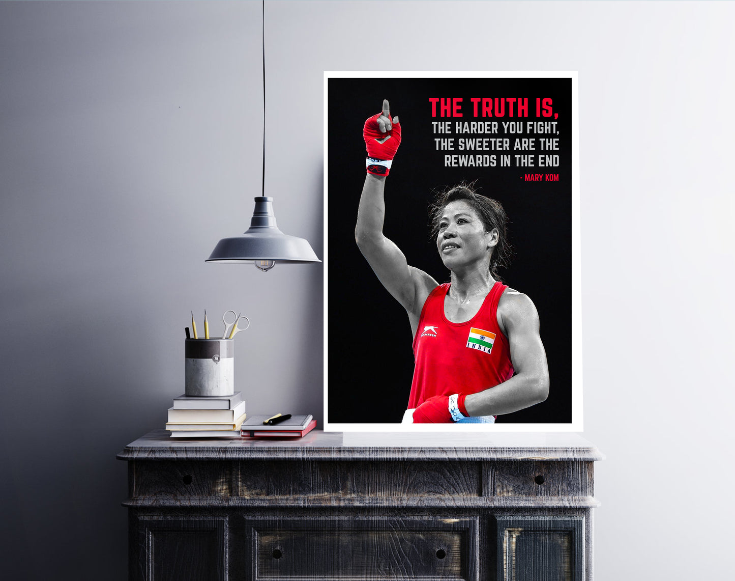 Mary Kom : Quote Poster
