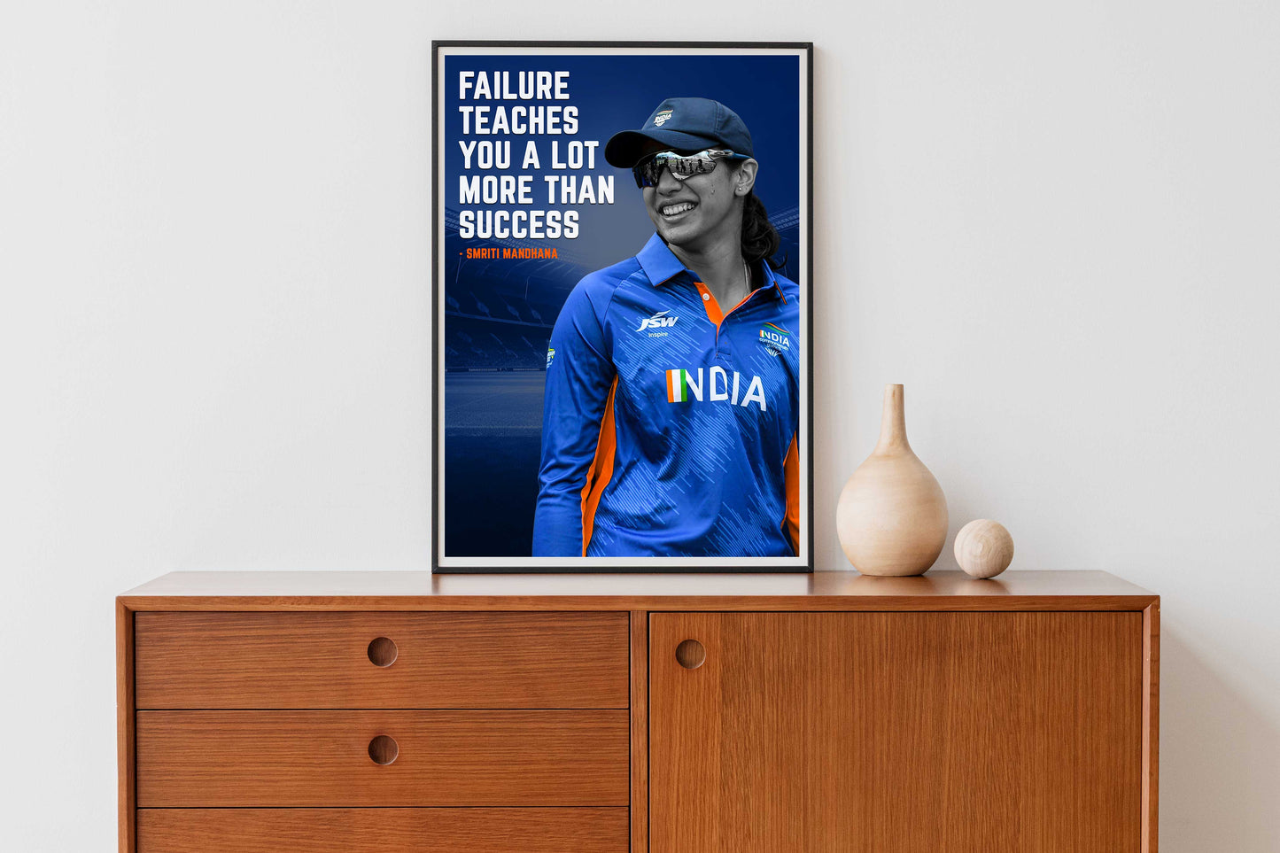 Smriti Mandhana : Quote Poster