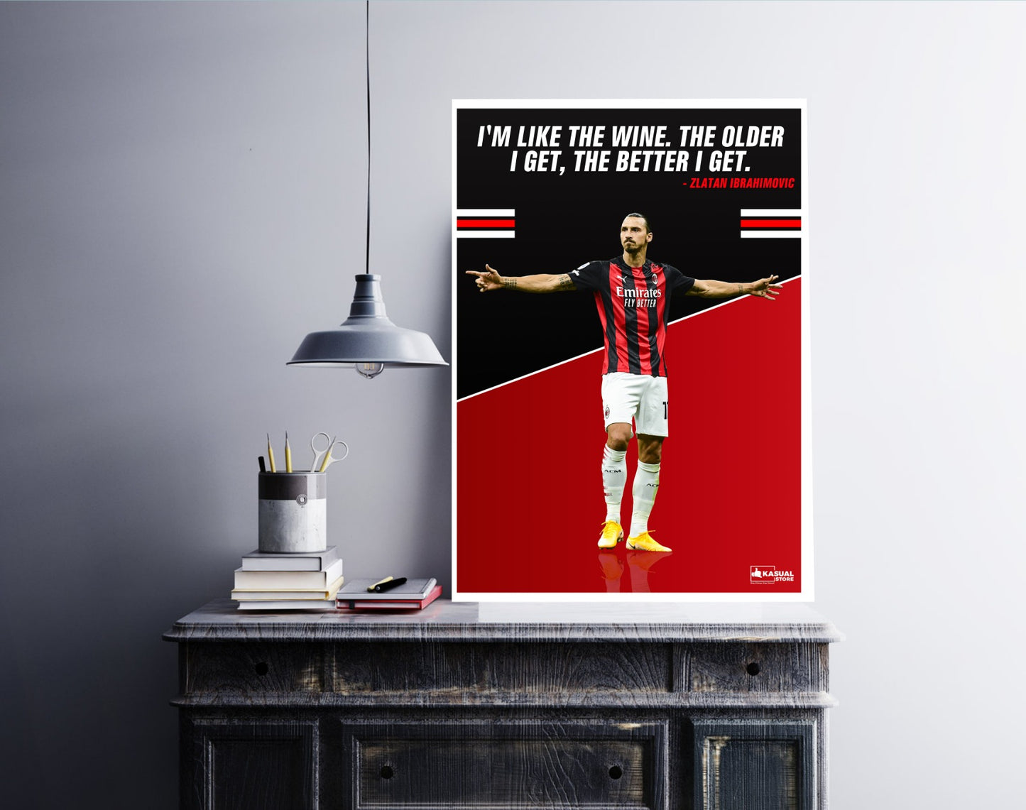 Zlatan Ibrahimovic -:  The Lion Quote