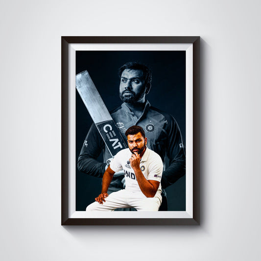 Rohit Sharma: The HITMAN – Where Records are Made, Legends are Born, and Frames and Posters are Displayed!