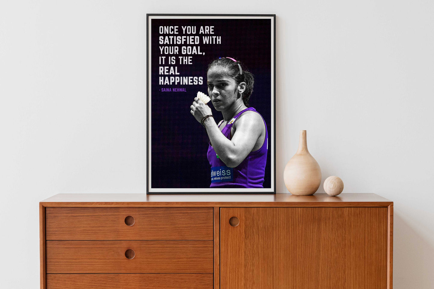 Saina Nehwal : Quote Poster