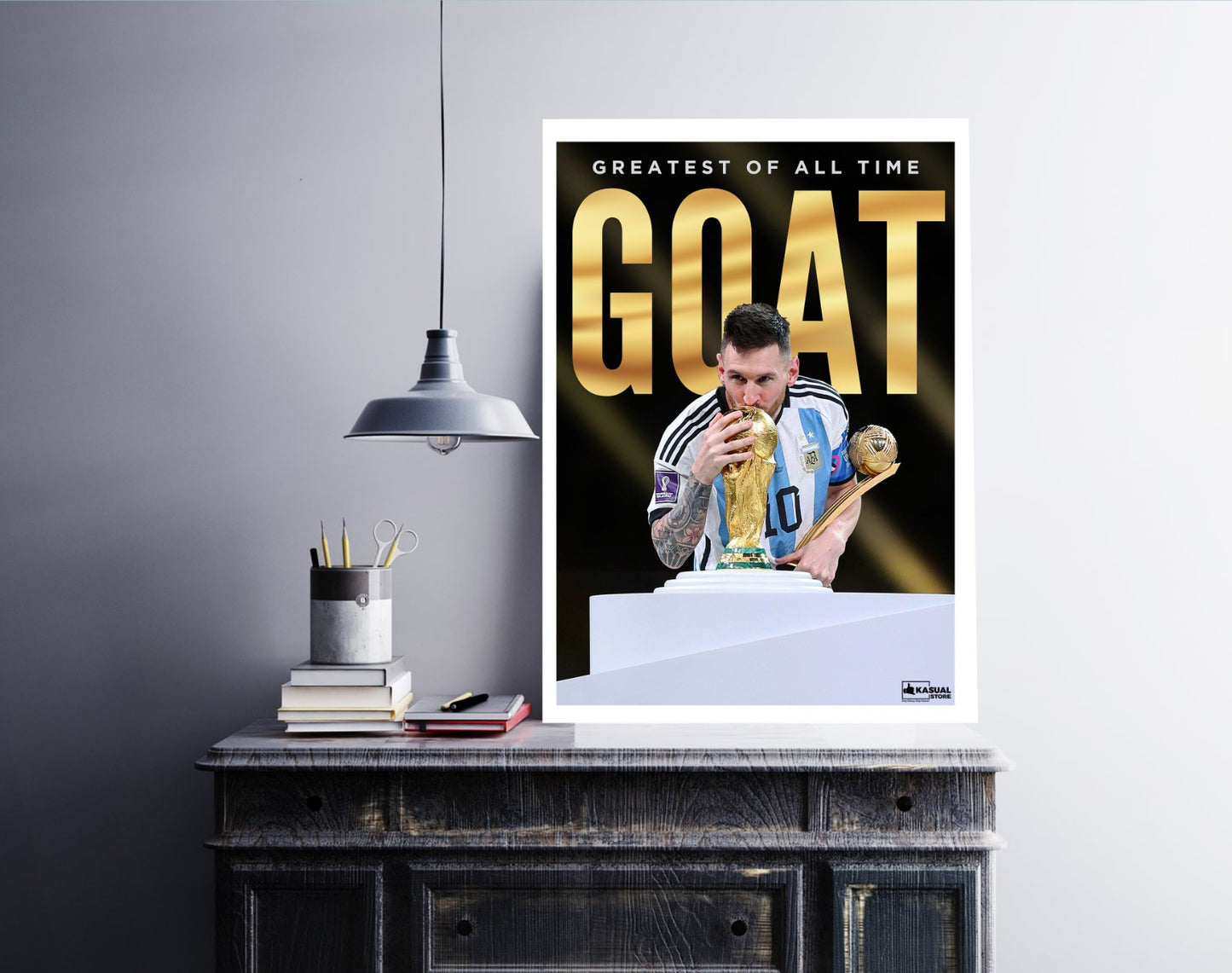 Lionel Messi : The GOAT, The Champion