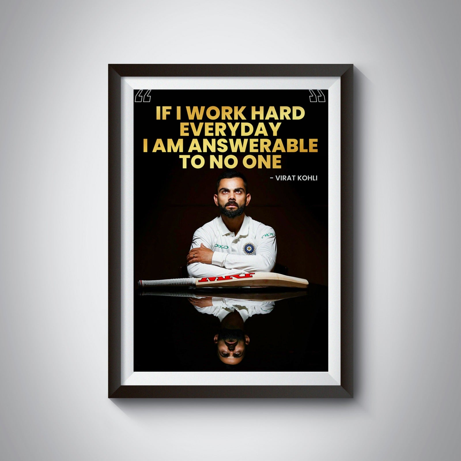 Discover our Virat Kohli The Chase Master Frame and Poster collection – a perfect fusion of simplicity and top-notch quality